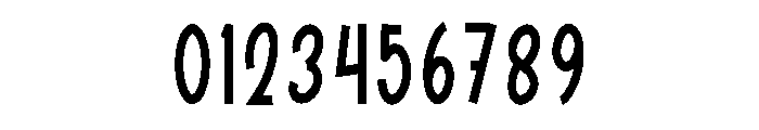 Note Bold Font OTHER CHARS