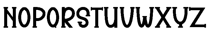 Note Bold Font UPPERCASE