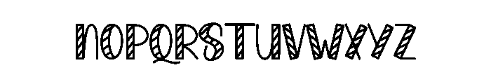 Note Creative Font UPPERCASE