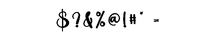 Note Whimsy Font OTHER CHARS
