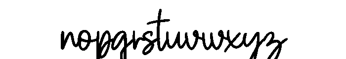 NoteWorthy Font LOWERCASE