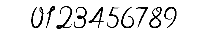 Notebook Abstract Script Regular Font OTHER CHARS