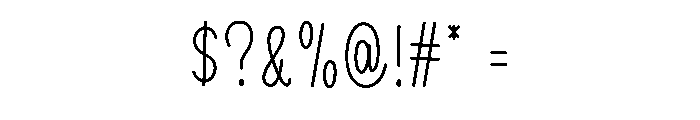 Notebook Student Font OTHER CHARS