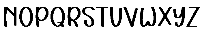 Notebook Valentine Font UPPERCASE