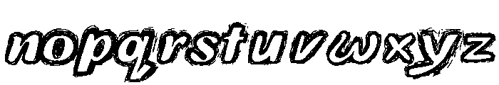 Notebookface Medium Font LOWERCASE