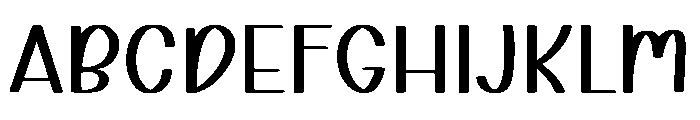 Notepad Valentine Font UPPERCASE