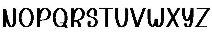 Notepad Valentine Font UPPERCASE