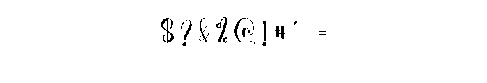 Notes Autography Font OTHER CHARS