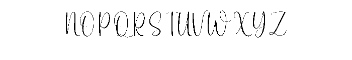 Notes Autography Font UPPERCASE
