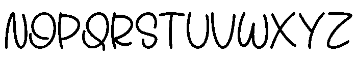 Notes Magic Regular Font UPPERCASE