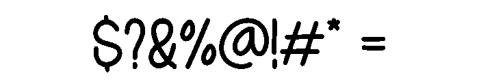 Notes Paper Regular Font OTHER CHARS