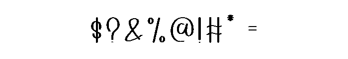 Notes Simple Font OTHER CHARS