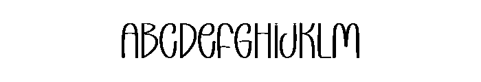 Notes Simple Font UPPERCASE