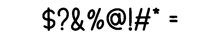 Notes Sunday Font OTHER CHARS