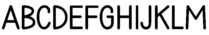 Notes Writer Font UPPERCASE