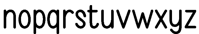 Notes Writer Font LOWERCASE