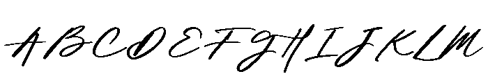 NotesfromMay-Regular Font UPPERCASE