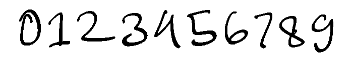 Notevera Daily Regular Font OTHER CHARS