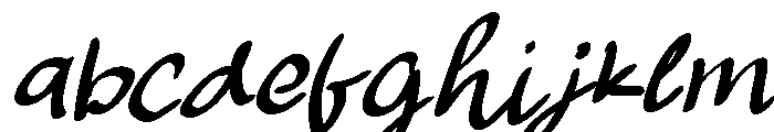 Notevera Memo Italic FONT