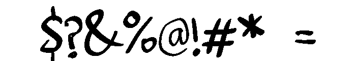 Notevera Memo Regular Font OTHER CHARS