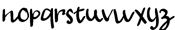 Notevera Memo Regular Font LOWERCASE