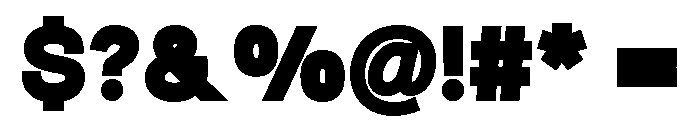 Noteworth Font OTHER CHARS