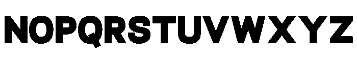 Noteworth Font UPPERCASE
