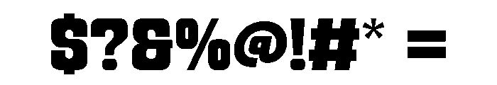 Nothas Font OTHER CHARS