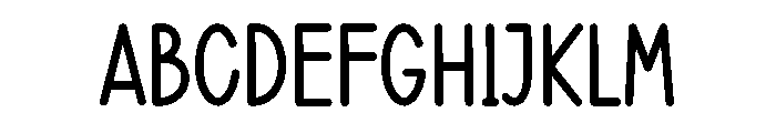 Nothing Adventure Font UPPERCASE