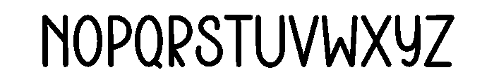 Nothing Adventure Font UPPERCASE