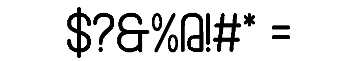 Nothing Changes Regular Font OTHER CHARS
