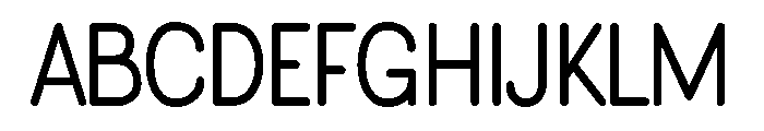 Nothing Changes Regular Font UPPERCASE