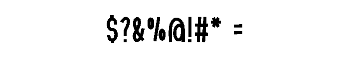 Nothing Holiday Font OTHER CHARS