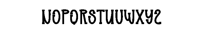 Nothing Holiday Font LOWERCASE