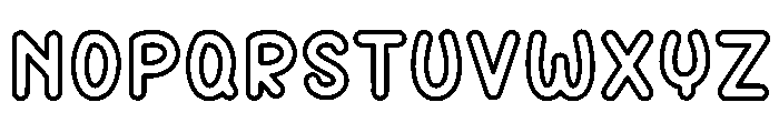 Nothing Hunting Font UPPERCASE