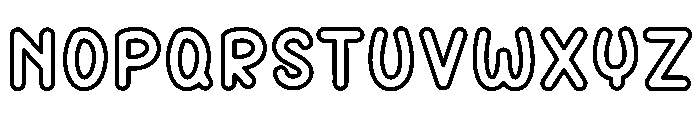 Nothing Hunting Font LOWERCASE