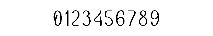 Nothing Lines Font OTHER CHARS