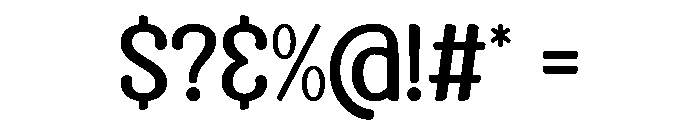 Nothing Reaction Font OTHER CHARS