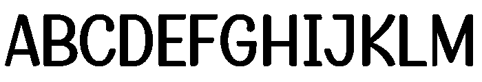Nothing Reaction Font UPPERCASE