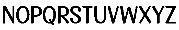 Nothing Reaction Font UPPERCASE