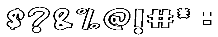 Nothing Smoothie Font OTHER CHARS