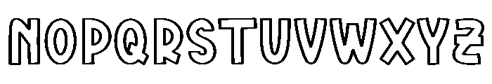 Nothing Smoothie Font LOWERCASE