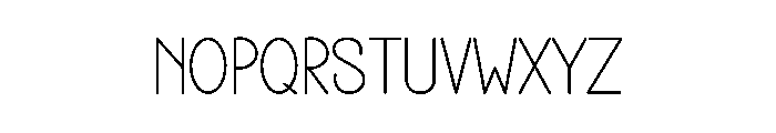 Nothing Sweet Font LOWERCASE