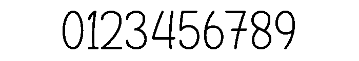 Nothing Unknown Font OTHER CHARS