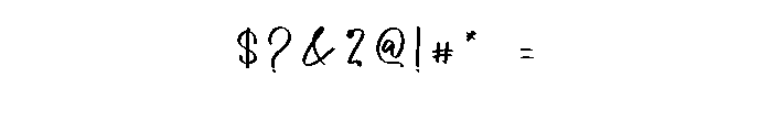 Nothing3 Font OTHER CHARS