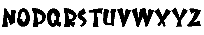 Nothink Advanture Font LOWERCASE