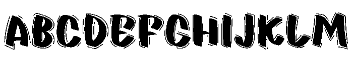 Notice Sparkle Font UPPERCASE