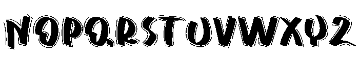 Notice Sparkle Font LOWERCASE