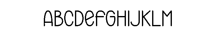 Notice Winter Font UPPERCASE