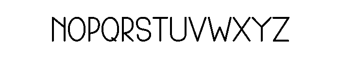 Notice Winter Font UPPERCASE